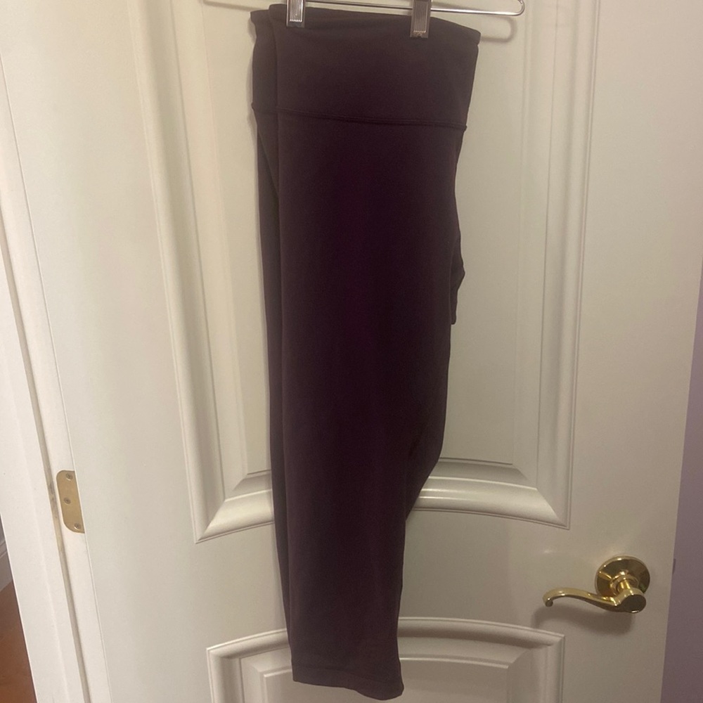 Lululemon wonderunder cropped pant